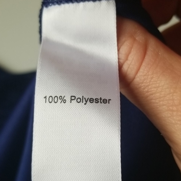 Navy lacy dress - Picture 5 of 6